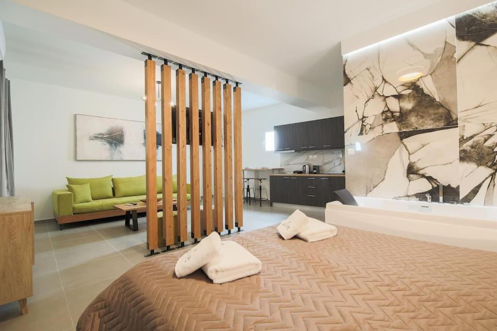 *Oasis* Best View Jacuzzi New Central Apartment Vólos Extérieur photo